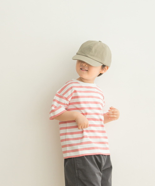URBAN RESEARCH DOORS(アーバンリサーチドアーズ)の「OGボーダー半袖Tシャツ(KIDS)(Tシャツ/カットソー・キッズ・レッド/グリーン・120/105/135)」の10枚目の写真