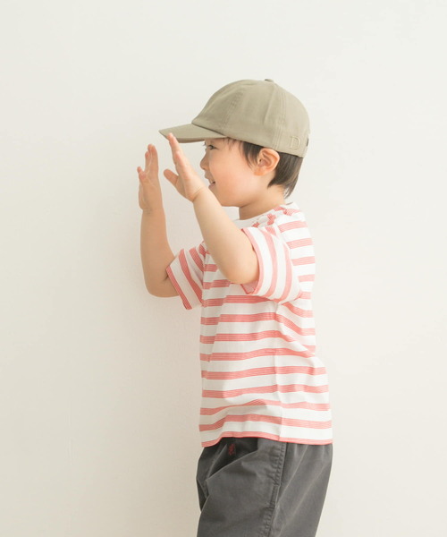URBAN RESEARCH DOORS(アーバンリサーチドアーズ)の「OGボーダー半袖Tシャツ(KIDS)(Tシャツ/カットソー・キッズ・レッド/グリーン・120/105/135)」の11枚目の写真