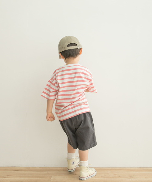 URBAN RESEARCH DOORS(アーバンリサーチドアーズ)の「OGボーダー半袖Tシャツ(KIDS)(Tシャツ/カットソー・キッズ・レッド/グリーン・120/105/135)」の18枚目の写真