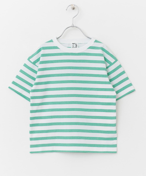 URBAN RESEARCH DOORS(アーバンリサーチドアーズ)の「OGボーダー半袖Tシャツ(KIDS)(Tシャツ/カットソー・キッズ・レッド/グリーン・120/105/135)」の19枚目の写真