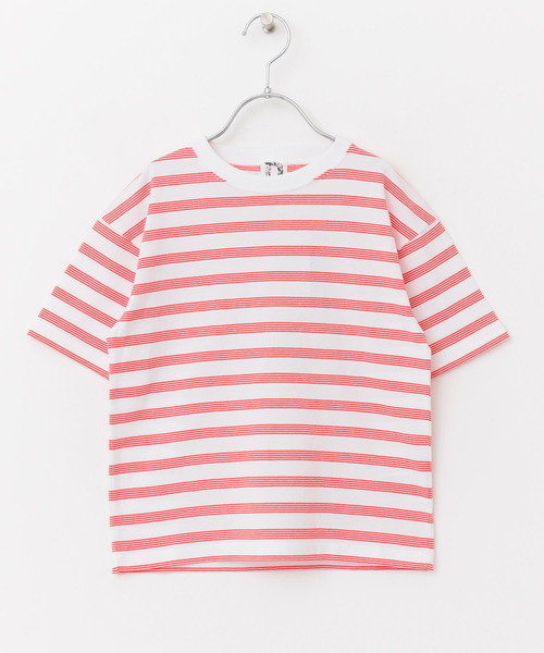 URBAN RESEARCH DOORS(アーバンリサーチドアーズ)の「OGボーダー半袖Tシャツ(KIDS)(Tシャツ/カットソー・キッズ・レッド/グリーン・120/105/135)」の20枚目の写真