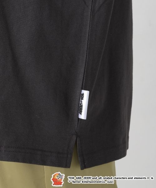 RAGEBLUE(レイジブルー)の「トムとジェリー/バックプリントTシャツ(Tシャツ/カットソー・レディース・ホワイト/スミクロ/ブルー・FREE)」の18枚目の写真