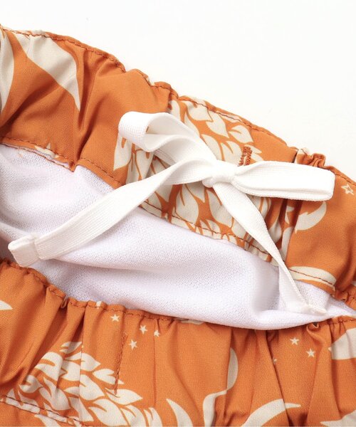 BREEZE（ブリーズ）の「/ワクワクビーチショーツ（水着・キッズ・パープル/ネイビー/オフホワイト/ターコイズブルー/オレンジ/グリーン/レインボー/チャコール・90/100/110/120/130/80/140）」の19枚目の写真