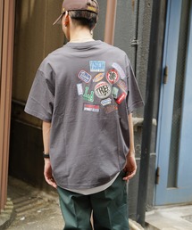 VISION STREET WEAR ビジョンストリートウェア ステッカープリントTシャツ
