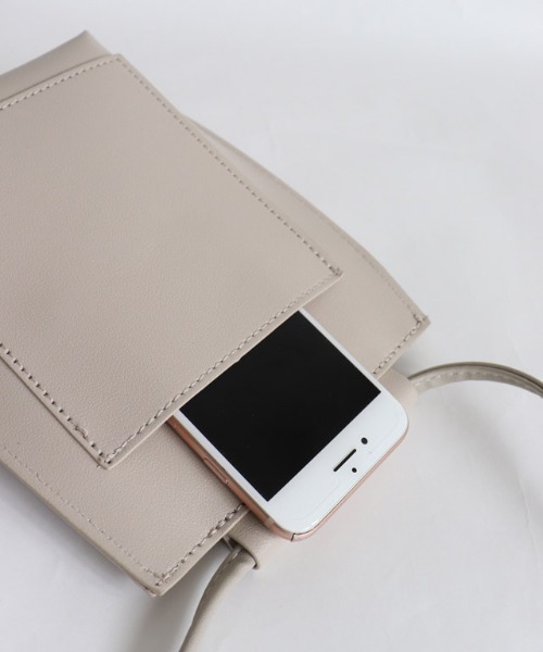 Pierrot（ピエロ）の「ミニポシェットショルダーバッグ（ショルダーバッグ・レディース・アイボリー/ブラック/グレイッシュベージュ/パープル/シルバー・FREE）」の12枚目の写真