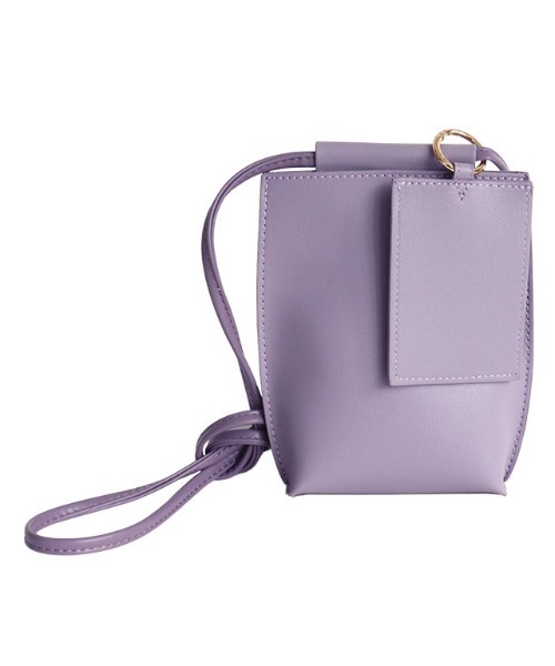 Pierrot（ピエロ）の「ミニポシェットショルダーバッグ（ショルダーバッグ・レディース・アイボリー/ブラック/グレイッシュベージュ/パープル/シルバー・FREE）」の16枚目の写真