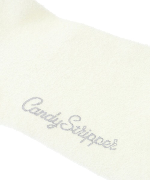 Candy Stripper（キャンディストリッパー）の「SELF LOVE ソックス（ソックス/靴下・レディース・ブラック/オフホワイト/ピンク・FREE）」の8枚目の写真