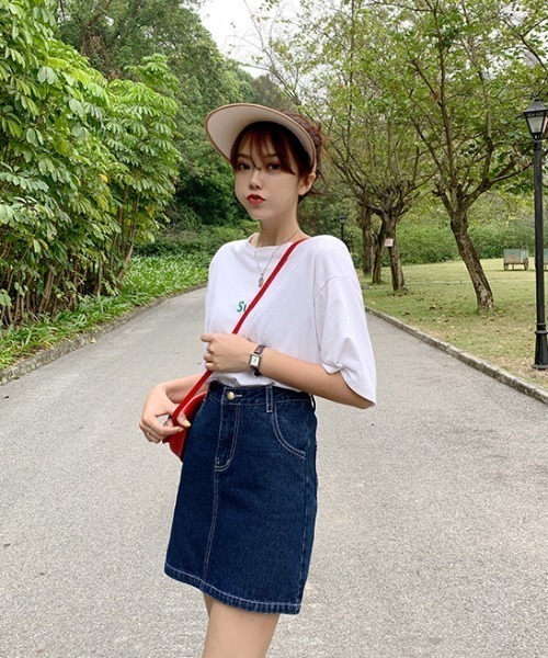 Mayree（メイリー）の「【almo】【ACT -fascination design-】デニムミニスカート(SP)（デニムスカート・レディース・ブラック/ブルー・SMALL/LARGE/MEDIUM）」の19枚目の写真