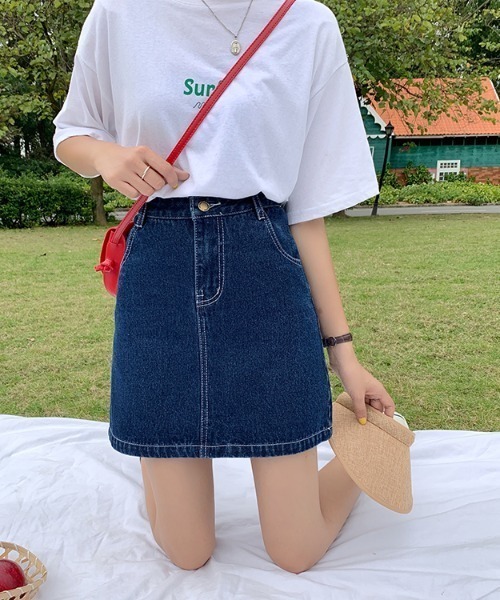 Mayree（メイリー）の「【almo】【ACT -fascination design-】デニムミニスカート(SP)（デニムスカート・レディース・ブラック/ブルー・SMALL/LARGE/MEDIUM）」の18枚目の写真