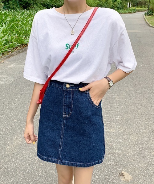 Mayree（メイリー）の「【almo】【ACT -fascination design-】デニムミニスカート(SP)（デニムスカート・レディース・ブラック/ブルー・SMALL/LARGE/MEDIUM）」の14枚目の写真