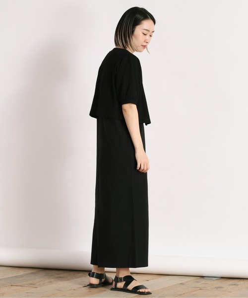 cepo(セポ)の「【SET ITEM】ショートカーディガン+ノースリーブワンピース(ワンピース・レディース・ブラック/オレンジ/ブラック系その他・M)」の14枚目の写真
