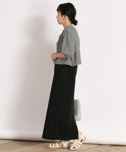 cepo(セポ)の「【SET ITEM】ショートカーディガン+ノースリーブワンピース(ワンピース・レディース・ブラック/オレンジ/ブラック系その他・M)」の8枚目の写真
