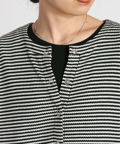 cepo(セポ)の「【SET ITEM】ショートカーディガン+ノースリーブワンピース(ワンピース・レディース・ブラック/オレンジ/ブラック系その他・M)」の10枚目の写真