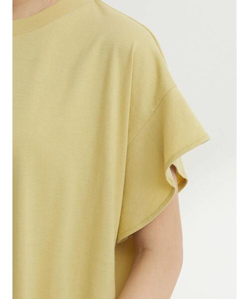 Sugar spoon(シュガースプーン)の「・SUGAR SPOON ラッフルスリーブTシャツ(Tシャツ/カットソー・レディース・ブラック/ネイビー/オフホワイト/イエロー・FREE)」の5枚目の写真