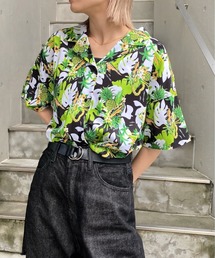 WHO'S WHO gallery | サテンアロハシャツ(シャツ/ブラウス)