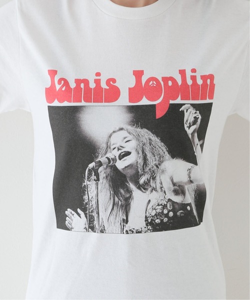 JOINT WORKS(ジョイントワークス)の「【BLUESCENTRIC/ブルースセントリック】PEACE JANIS JOPLIN(Tシャツ/カットソー・レディース・ブラック/ホワイト・SMALL)」の10枚目の写真