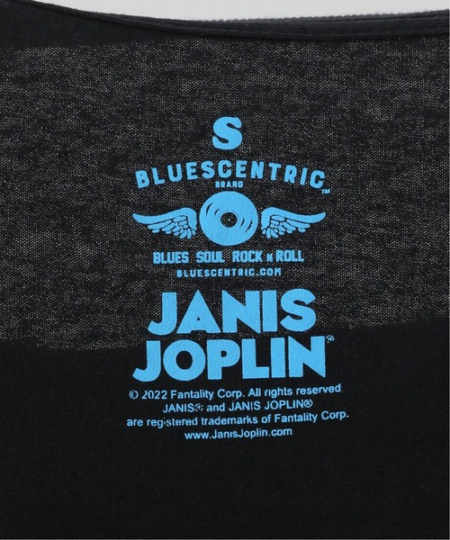 JOINT WORKS(ジョイントワークス)の「【BLUESCENTRIC/ブルースセントリック】PEACE JANIS JOPLIN(Tシャツ/カットソー・レディース・ブラック/ホワイト・SMALL)」の11枚目の写真