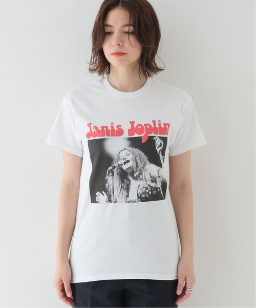 JOINT WORKS(ジョイントワークス)の「【BLUESCENTRIC/ブルースセントリック】PEACE JANIS JOPLIN(Tシャツ/カットソー・レディース・ブラック/ホワイト・SMALL)」の15枚目の写真