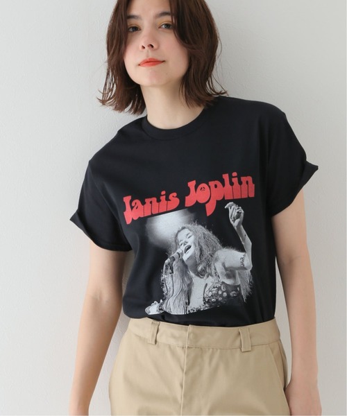 JOINT WORKS(ジョイントワークス)の「【BLUESCENTRIC/ブルースセントリック】PEACE JANIS JOPLIN(Tシャツ/カットソー・レディース・ブラック/ホワイト・SMALL)」の18枚目の写真