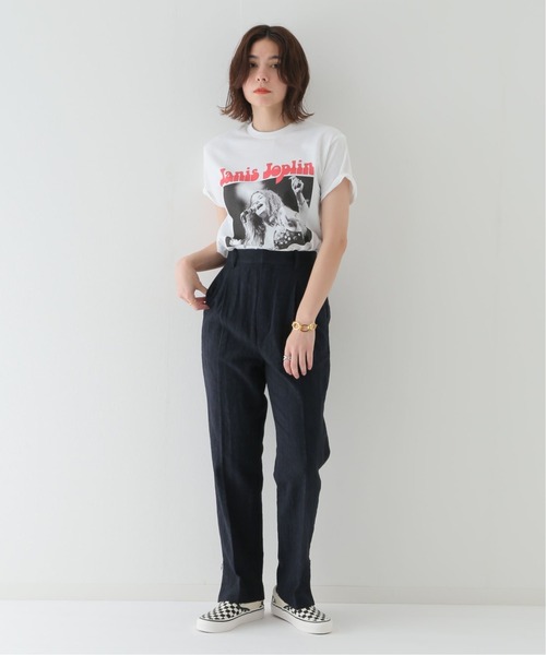 JOINT WORKS(ジョイントワークス)の「【BLUESCENTRIC/ブルースセントリック】PEACE JANIS JOPLIN(Tシャツ/カットソー・レディース・ブラック/ホワイト・SMALL)」の22枚目の写真