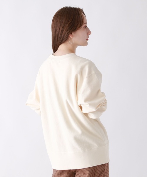 BABYLONE（バビロン）の「BABYLONE / ピグメントダイスウェット（スウェット・レディース・アイボリー/グレー系その他/レモンイエロー・フリー）」の18枚目の写真