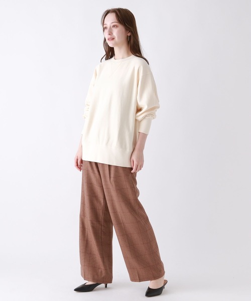 BABYLONE（バビロン）の「BABYLONE / ピグメントダイスウェット（スウェット・レディース・アイボリー/グレー系その他/レモンイエロー・フリー）」の4枚目の写真