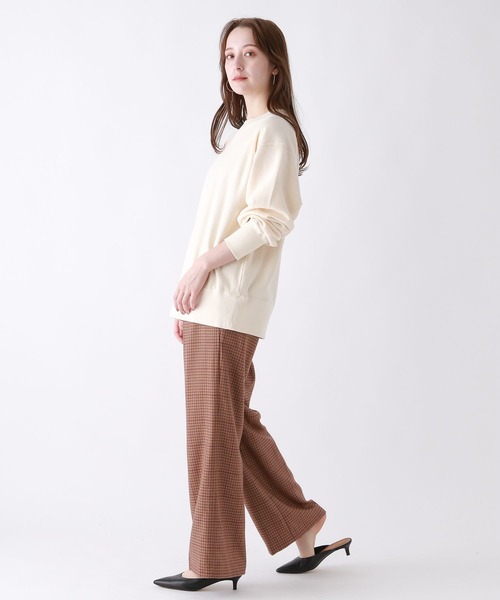 BABYLONE（バビロン）の「BABYLONE / ピグメントダイスウェット（スウェット・レディース・アイボリー/グレー系その他/レモンイエロー・フリー）」の5枚目の写真