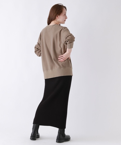 BABYLONE（バビロン）の「BABYLONE / ピグメントダイスウェット（スウェット・レディース・アイボリー/グレー系その他/レモンイエロー・フリー）」の12枚目の写真