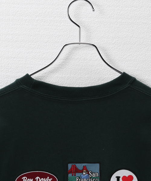 BEN DAVIS（ベンデイビス）の「【BEN DAVIS / ベンデイビス】別注 wappen Tシャツ（Tシャツ/カットソー・メンズ・グリーン/ブラック/ホワイト・LARGE/MEDIUM）」の16枚目の写真