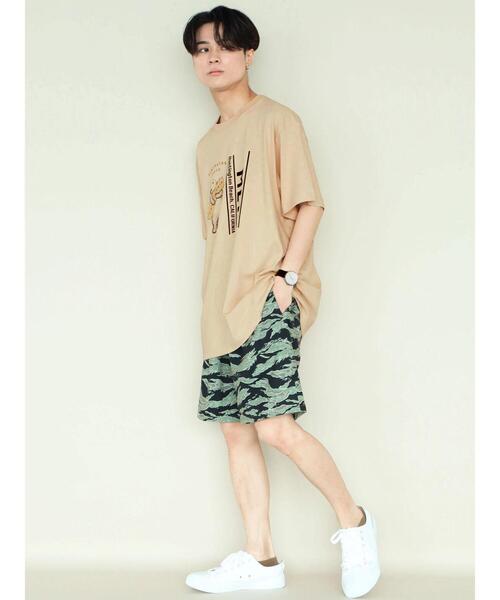 MEI（メイ）の「MEI HUNTINGTON BEACH　＊（Tシャツ/カットソー・レディース・ホワイト/ベージュ・M/L/XL）」の9枚目の写真