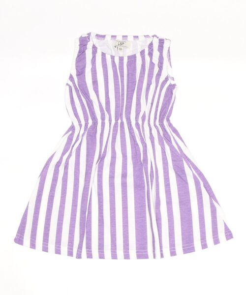 Life Support Products（ライフサポートプロダクツ）の「タンクトップ総柄ワンピース（80～150cm）（ワンピース・キッズ・ライトグリーン/マルチ/ラベンダー・90/100/110/120/80/130/95/140/150）」の5枚目の写真