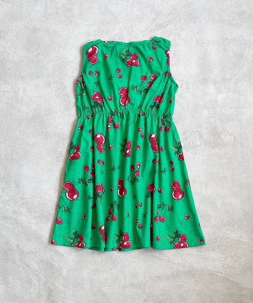 Life Support Products（ライフサポートプロダクツ）の「タンクトップ総柄ワンピース（80～150cm）（ワンピース・キッズ・ライトグリーン/マルチ/ラベンダー・90/100/110/120/80/130/95/140/150）」の9枚目の写真