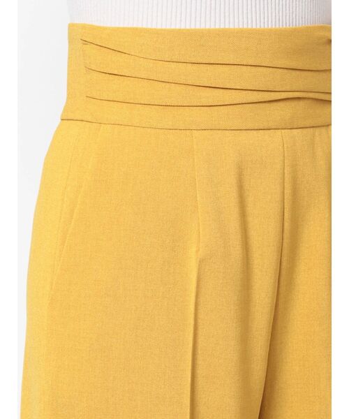 LAGUNAMOON（ラグナムーン）の「ウエストタックサマーパンツ（その他パンツ・レディース・イエロー/ブラウン/ベージュ・SMALL/MEDIUM）」の7枚目の写真