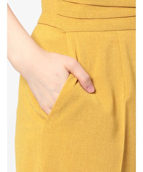 LAGUNAMOON（ラグナムーン）の「ウエストタックサマーパンツ（その他パンツ・レディース・イエロー/ブラウン/ベージュ・SMALL/MEDIUM）」の9枚目の写真