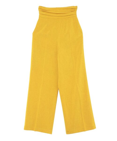 LAGUNAMOON（ラグナムーン）の「ウエストタックサマーパンツ（その他パンツ・レディース・イエロー/ブラウン/ベージュ・SMALL/MEDIUM）」の16枚目の写真