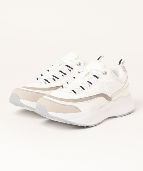 earth music&ecology（アースミュージックアンドエコロジー）の「《earth music&ecology》アースダットスニーカー EM-351（スニーカー・レディース・ホワイト/ブラック/ベージュ/ピンク系その他/グレー・LL/S/M/L）」の2枚目の写真