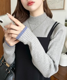 ラベンダー」に該当するトップス（グレー/灰色系・長袖