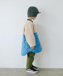green label relaxing | TJ ボア×キルト コート 100-130cm(ノーカラーコート)