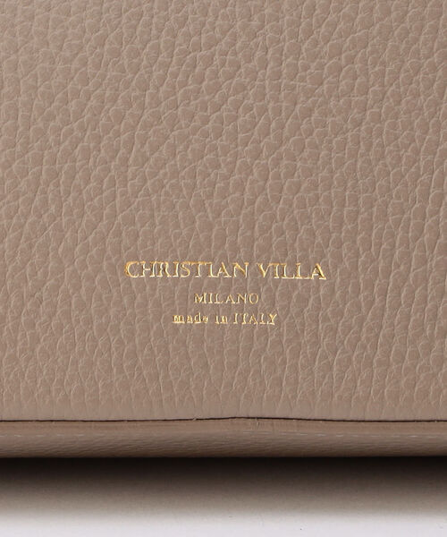 CHRISTIAN VILLA(クリスチャンヴィラ)の「【CHRISTIAN VILLA/クリスチャンヴィラ】カブセトートバッグ(トートバッグ・レディース・ブラック/ベージュ・FREE)」の14枚目の写真