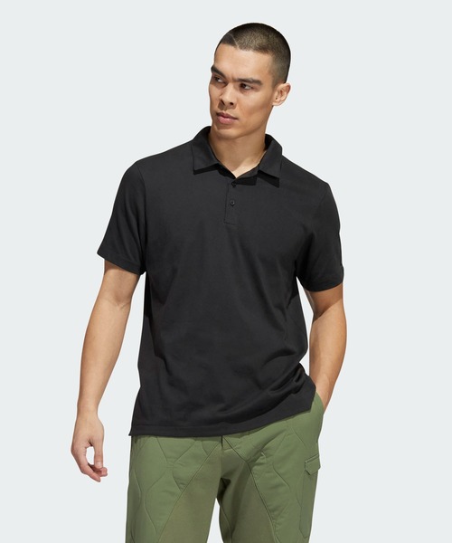 ADICROSS ソリッド 半袖シャツ【adidas Golf/アディダスゴルフ】