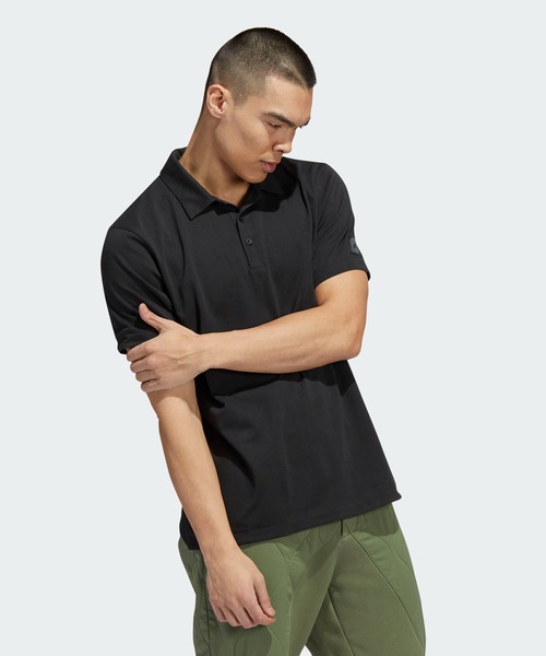 ADICROSS ソリッド 半袖シャツ【adidas Golf/アディダスゴルフ】