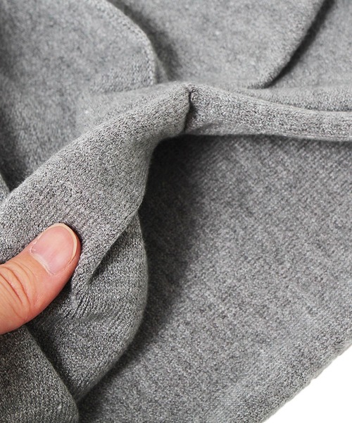 14+(イチヨンプラス)の「後ろタック入りビッグワッチ(ニットキャップ/ビーニー・レディース・ブラック/ベージュ/グレー・FREE)」の11枚目の写真