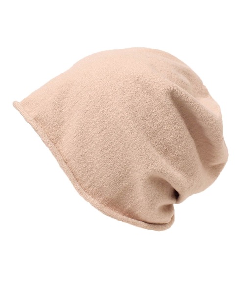 14+(イチヨンプラス)の「後ろタック入りビッグワッチ(ニットキャップ/ビーニー・レディース・ブラック/ベージュ/グレー・FREE)」の17枚目の写真