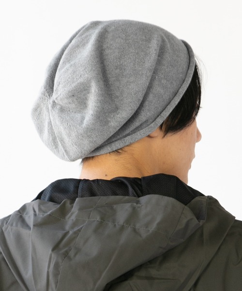 14+(イチヨンプラス)の「後ろタック入りビッグワッチ(ニットキャップ/ビーニー・レディース・ブラック/ベージュ/グレー・FREE)」の21枚目の写真