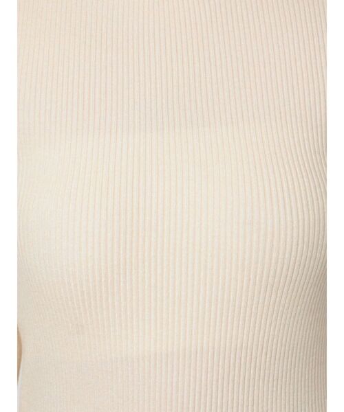 LAGUNAMOON（ラグナムーン）の「ベーシックタートルネックニットプルオーバー（ニット/セーター・レディース・アイボリー/ブラック/オレンジ/グリーン・FREE）」の13枚目の写真