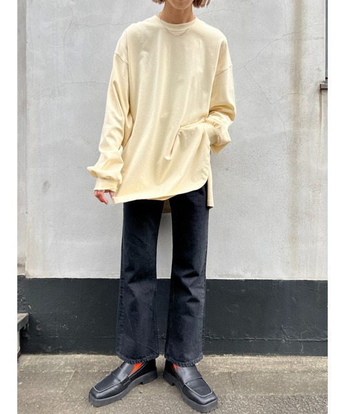 パンツ MATARI Al Makha black denim BLACK BY MOUSSY（ブラックバイマウジー）の「MATARI black
