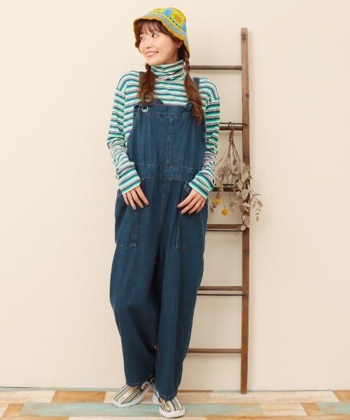 チチカカ（チチカカ）の「カラフルクロシェハット（ニットキャップ/ビーニー・レディース・ブルー/ブラック/ピンク・FREE）」の9枚目の写真