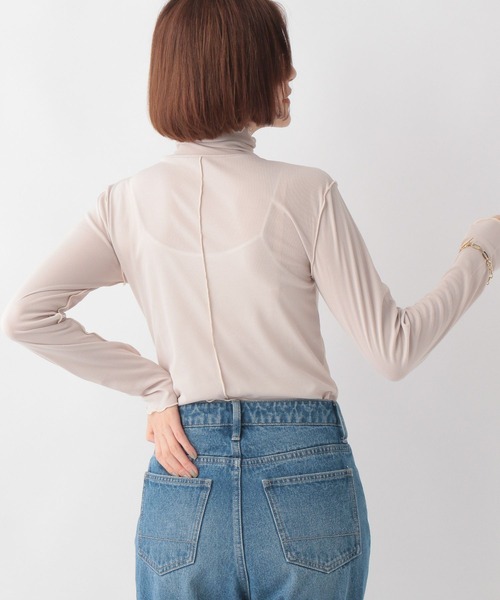 A part by（アパートバイ）の「ハイショクメロータートル_長袖　345112（その他トップス・レディース・チャコールグレー/グリーン/ライトベージュ・FREE）」の20枚目の写真