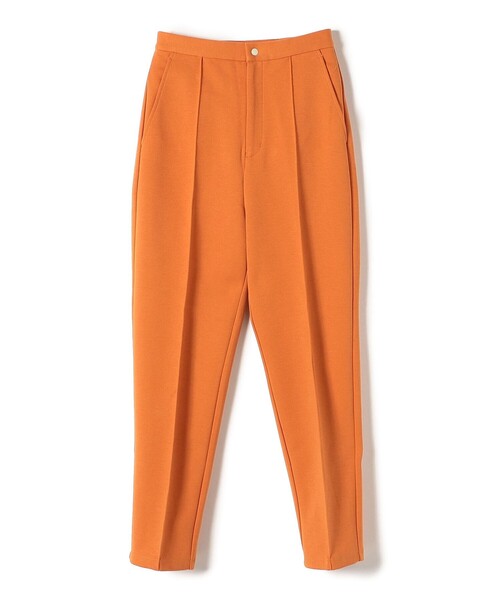 SHIPS Days（シップスデイズ）の「SHIPS Days:〈洗濯機可能〉ダンボールピンタックパンツ（その他パンツ・レディース・ダークグレー/オレンジ/キャメル・ONE SIZE）」の3枚目の写真