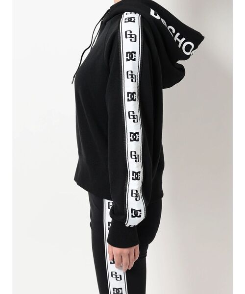 GYDA（ジェイダ）の「【WEB限定】GYDA×DC GG STAR LOGOラインショートパーカー（Tシャツ/カットソー・レディース・ブラック・FREE）」の13枚目の写真